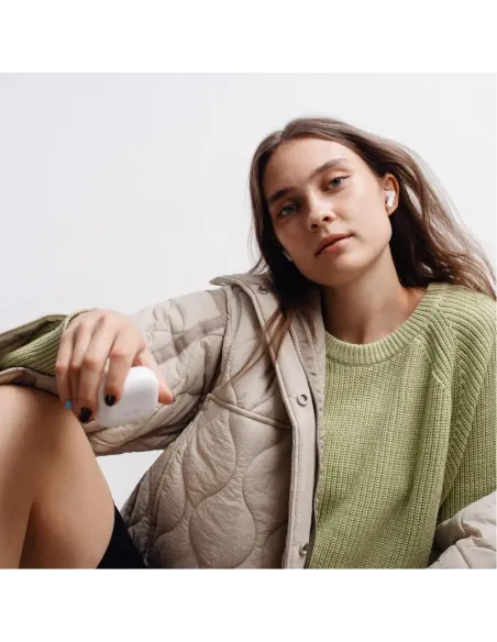 Audifonos Sudio D1 Inalambrico Ir Ear Ipx4 Bt-Microf. Integr. Blanco