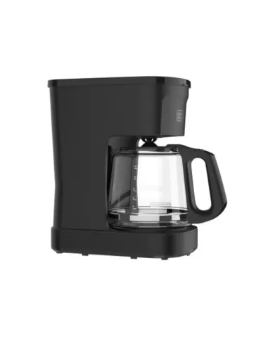 Cafetera Black Decker-12 Tazas-Sistema Vortex-Boton Encendido Y Apagado-Negra