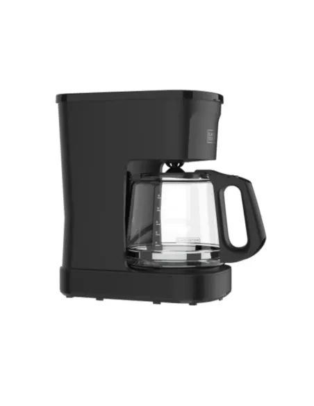 Cafetera Black Decker-12 Tazas-Sistema Vortex-Boton Encendido Y Apagado-Negra