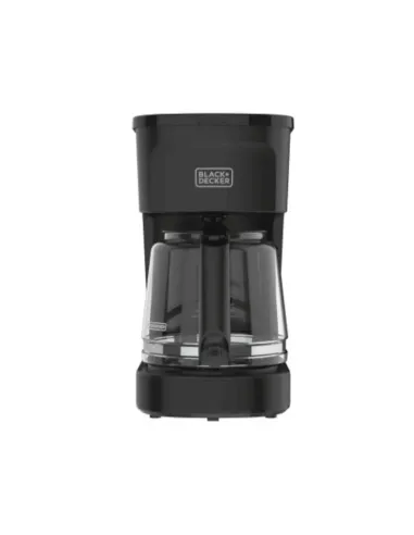Cafetera Black Decker-12 Tazas-Sistema Vortex-Boton Encendido Y Apagado-Negra