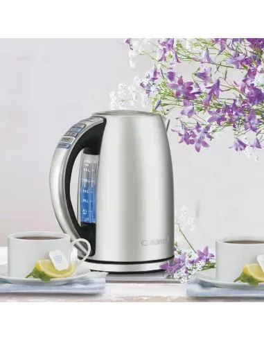 Tetera Eléctrica Cuisinart 1.7 L 1500 W 6 Funciones Acero Inoxidable