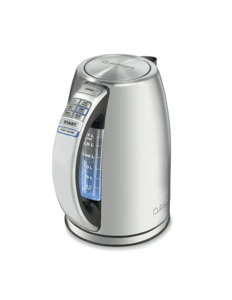 Tetera Eléctrica Cuisinart 1.7 L 1500 W 6 Funciones Acero Inoxidable