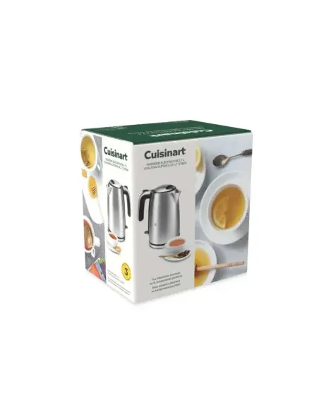 Tetera Electrica Cuisinart 1,7 Lts 1340w Acero Inoxidable