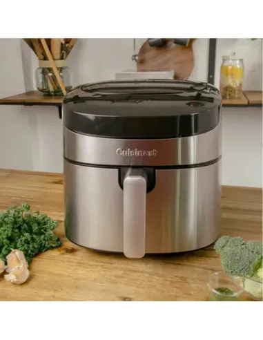 Freidora De Aire Cuisinart 7,2 Lts 1610w 8 En 1 Pantalla Tactil Silver