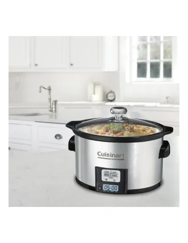 Olla De Coccion Lenta Cuisinart Capacidad 14 Tazas Programable