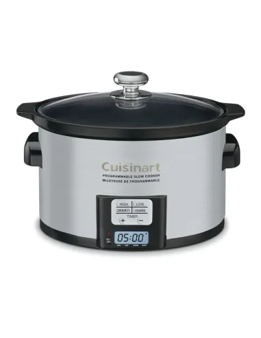Olla De Coccion Lenta Cuisinart Capacidad 14 Tazas Programable