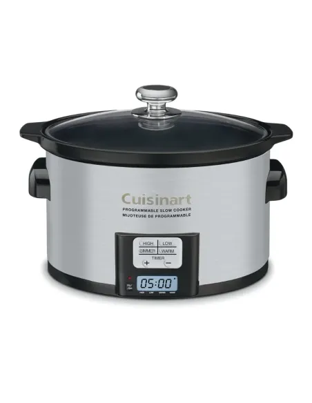 Olla De Coccion Lenta Cuisinart Capacidad 14 Tazas Programable