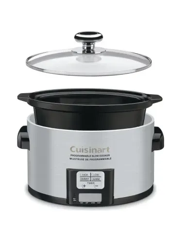 Olla De Coccion Lenta Cuisinart Capacidad 14 Tazas Programable