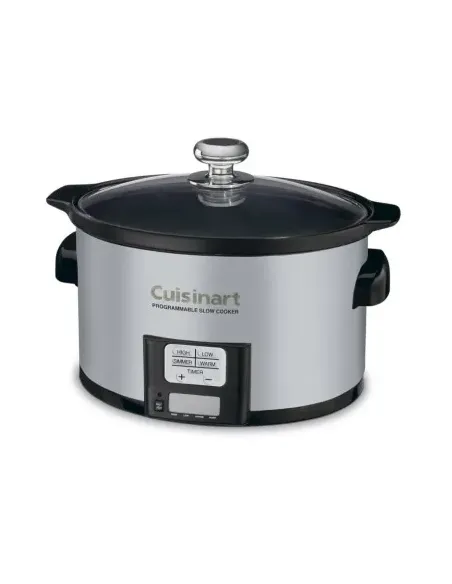 Olla De Coccion Lenta Cuisinart Capacidad 14 Tazas Programable