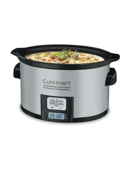 Olla De Coccion Lenta Cuisinart Capacidad 14 Tazas Programable