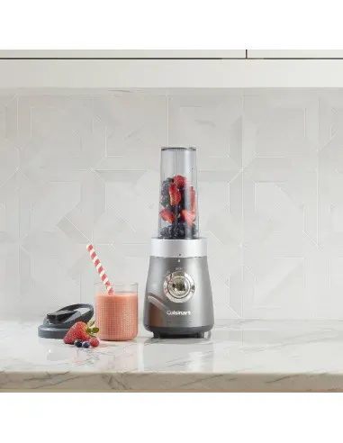 Extractor De Jugos Con Licuadora Cuisinart 450 W Con Vaso Para Licuar De 16 Onz Gris