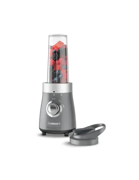 Extractor De Jugos Con Licuadora Cuisinart 450 W Con Vaso Para Licuar De 16 Onz Gris