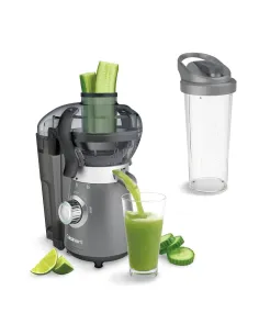 Extractor De Jugos Con Licuadora Cuisinart 450 W Con Vaso Para Licuar De 16 Onz Gris