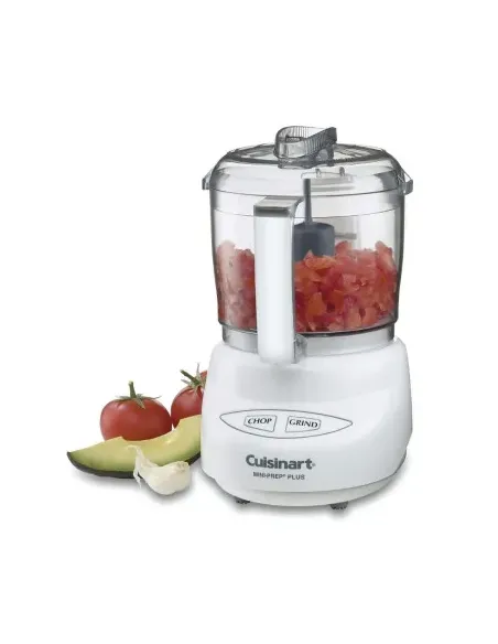Mini Procesador Cuisinart 24 Oz 250 W Panel Tactil Blanco
