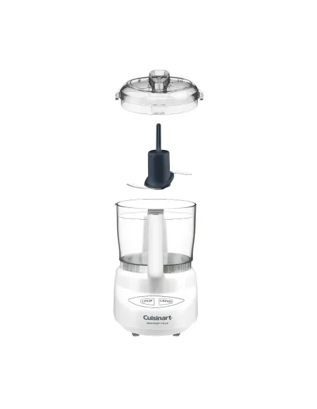Mini Procesador Cuisinart 24 Oz 250 W Panel Tactil Blanco