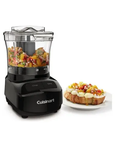 Mini Procesador Cuisinart 24 Oz 250 W Panel Tactil Negro