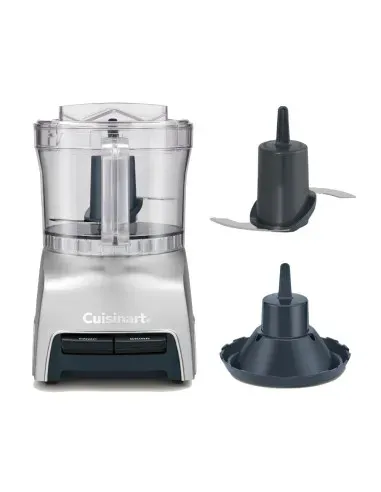 Procesador De Alimentos Cuisinart 10 Tzs. Con Accesorios Multiusos Gris
