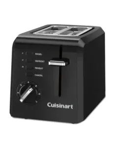 Tostadora Cuisinart 2 Posiciones 7 Ajustes Negra 2