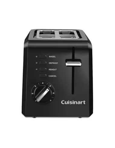 Tostadora Cuisinart 2 Posiciones 7 Ajustes Negra