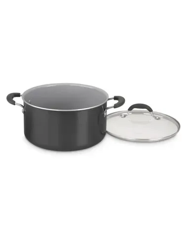 Set De Ollas Cuisinart 11 Pcs Negro
