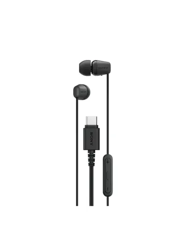 Audifonos Sony Alambrico 5mm Usb-C Microf. Integr. Negro