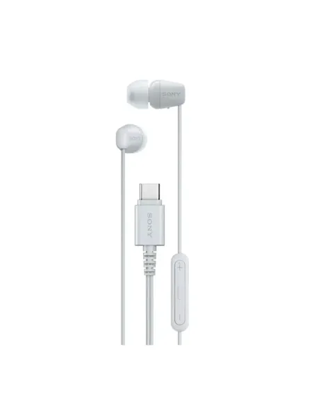 Audifonos Sony Alambrico 5mm Usb-C Microf. Integr. Blanco