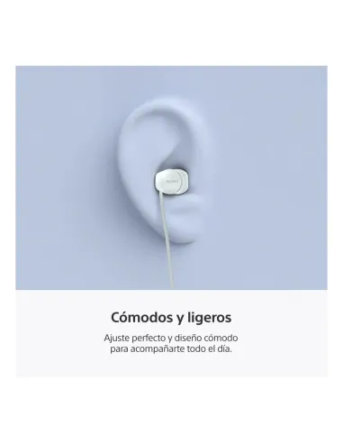 Audifonos Sony Alambrico 5mm Usb-C Microf. Integr. Blanco