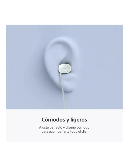 Audifonos Sony Alambrico 5mm Usb-C Microf. Integr. Blanco