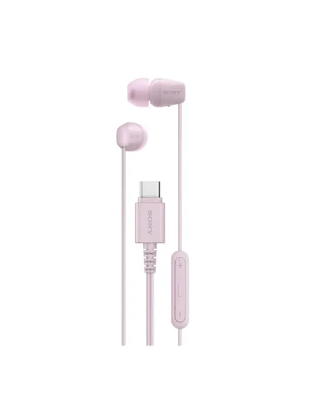 Audifonos Sony Alambrico 5mm Usb-C Microf. Integr. Rosado