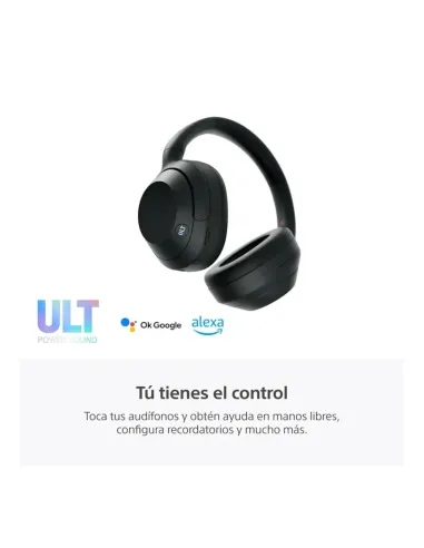 Audifonos Sony Inalambrico Diadema Alexa Microf. Integr. 50h Dur. Negro