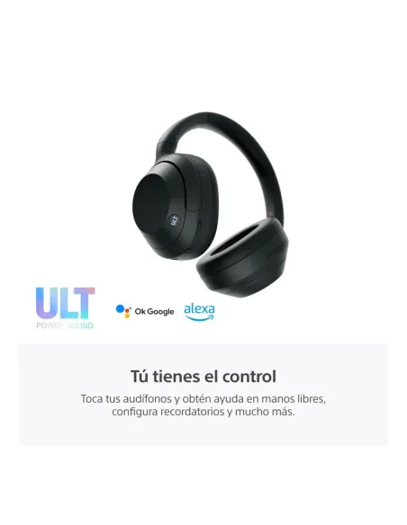 Audifonos Sony Inalambrico Diadema Alexa Microf. Integr. 50h Dur. Negro
