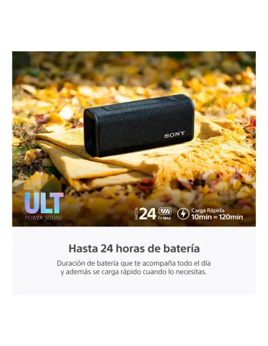 Parlante Sony Ult Field 3 Inalambrico Ip66 Y Ip67 Bluethoo 5,2 Party Connect Negro