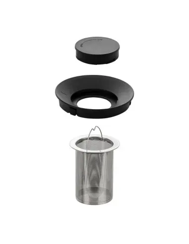 Tetera De Cristal Resto Filtro Inox Resistente Al Calor 1000 Ml
