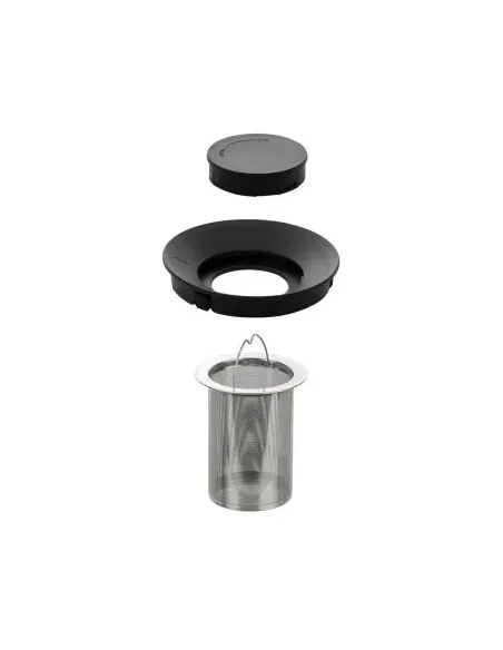 Tetera De Cristal Resto Filtro Inox Resistente Al Calor 1000 Ml