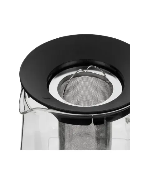 Tetera De Cristal Resto Filtro Inox Resistente Al Calor 1000 Ml