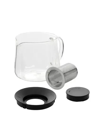 Tetera De Cristal Resto Filtro Inox Resistente Al Calor 1000 Ml