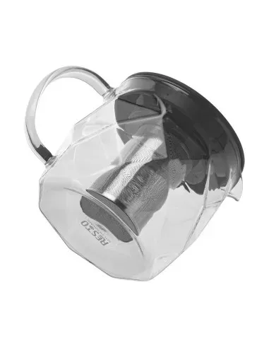 Tetera De Cristal Resto Filtro Inox Resistente Al Calor 1000 Ml