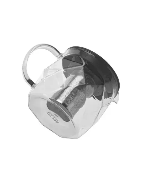Tetera De Cristal Resto Filtro Inox Resistente Al Calor 1000 Ml