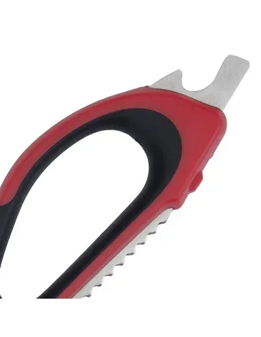 Tijeras Resto 9 En 1 Desmontables Negro-Rojo