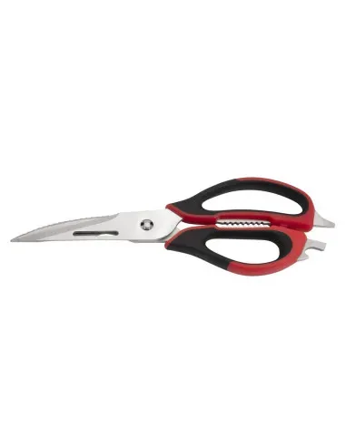 Tijeras Resto 9 En 1 Desmontables Negro-Rojo