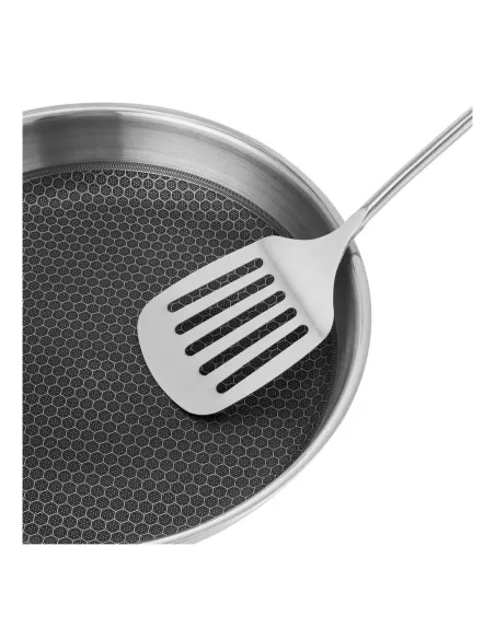 Sarten Resto Antiadh. 26cm Ancho 5.3cm Alto Acero Inox Induccion Mango Ergonomico