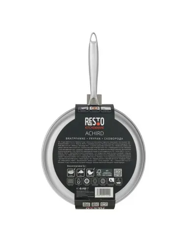Sarten Resto Antiadh. 26cm Ancho 5.3cm Alto Acero Inox Induccion Mango Ergonomico