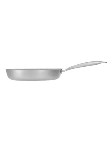 Sarten Resto Antiadh. 26cm Ancho 5.3cm Alto Acero Inox Induccion Mango Ergonomico