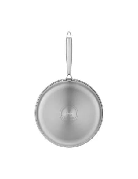 Sarten Resto Antiadh. 26cm Ancho 5.3cm Alto Acero Inox Induccion Mango Ergonomico
