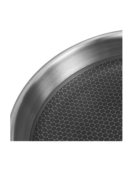 Sarten Resto Antiadh. 28cm Ancho 5.5cm Alto Acero Inox Induccion Mango Ergonomico