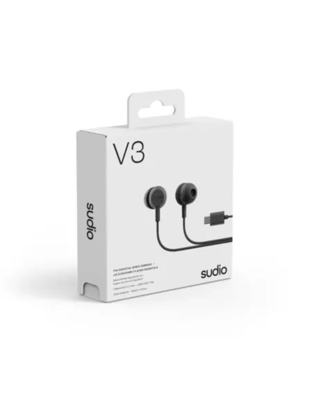 Audífonos Sudio V3 USB-C Negro