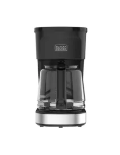 Cafetera Black Decker-12 Tazas-Sistema Vortex-Boton Encendido Y Apagado-Franja Silver 2