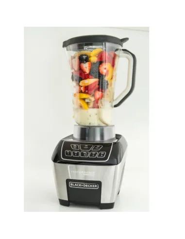 Licuadora Black Decker Digital Fusion Blade 1100 W 5 Funciones Jarra De Titran 1,9 L Vaso Personal 0,6 L