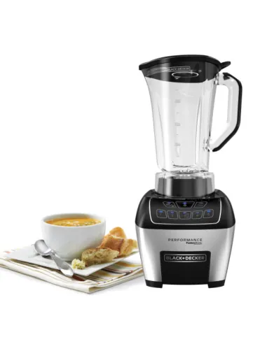 Licuadora Black Decker Digital Fusion Blade 1100 W 5 Funciones Jarra De Titran 1,9 L Vaso Personal 0,6 L