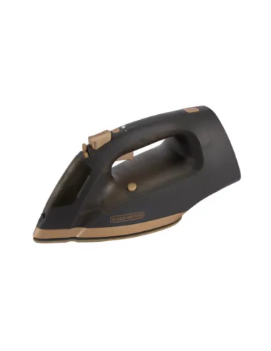 Plancha De Ropa Black Decker- 1200 W Liviana Cable Retráctil 3 Ajustes Tanque 320 ml Marrón Cobre